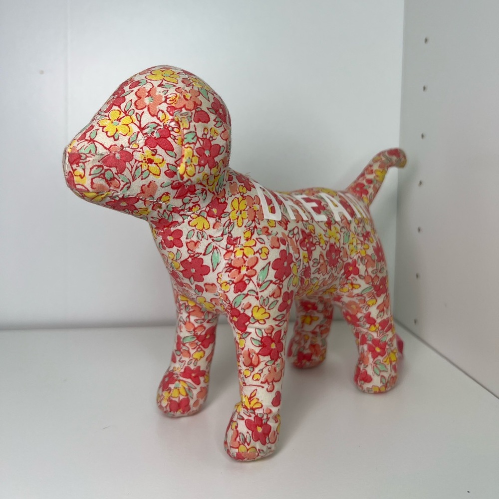 Y2K Victoria Secret Pink Plush Dog